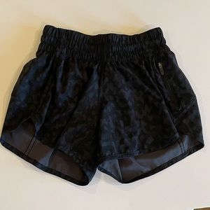 Lululemon high waist athletic shorts